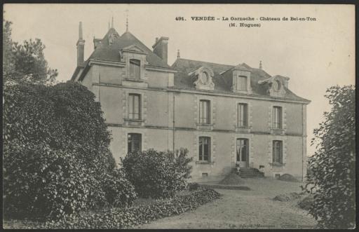 Le château de Bel-Enton / Découpy phot.